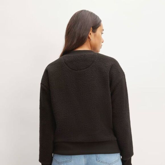 Everlane The ReNew Fleece Oversized Crew Size S NWT - Picture 4 of 5